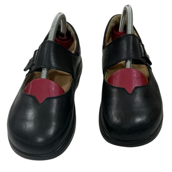 Finn Nashville Black Leather Comfort Mary Jane Womens Shoes US Sz6/EU Sz37 - Picture 3 of 14